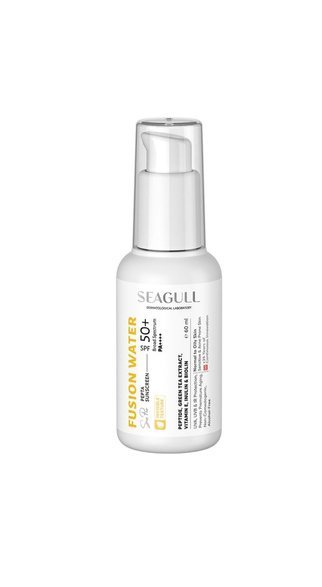 ضد آفتاب پیتا فیوژن واتر سی گل spf50