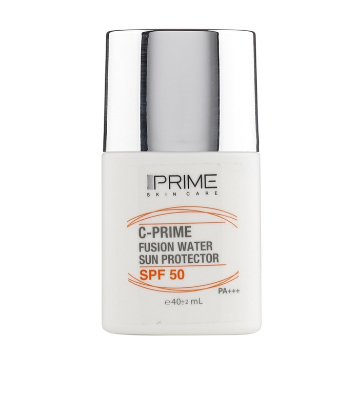 ضد آفتاب فلوئید spf50 پرایم حاوی ویتامین cفیوژن واتر بی رنگ
