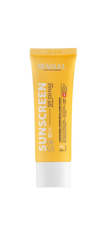 کرم ضد آفتاب فاقد رنگ سی گل spf100 مناسب انواع پوست حجم ۵۰ میلی لیتر