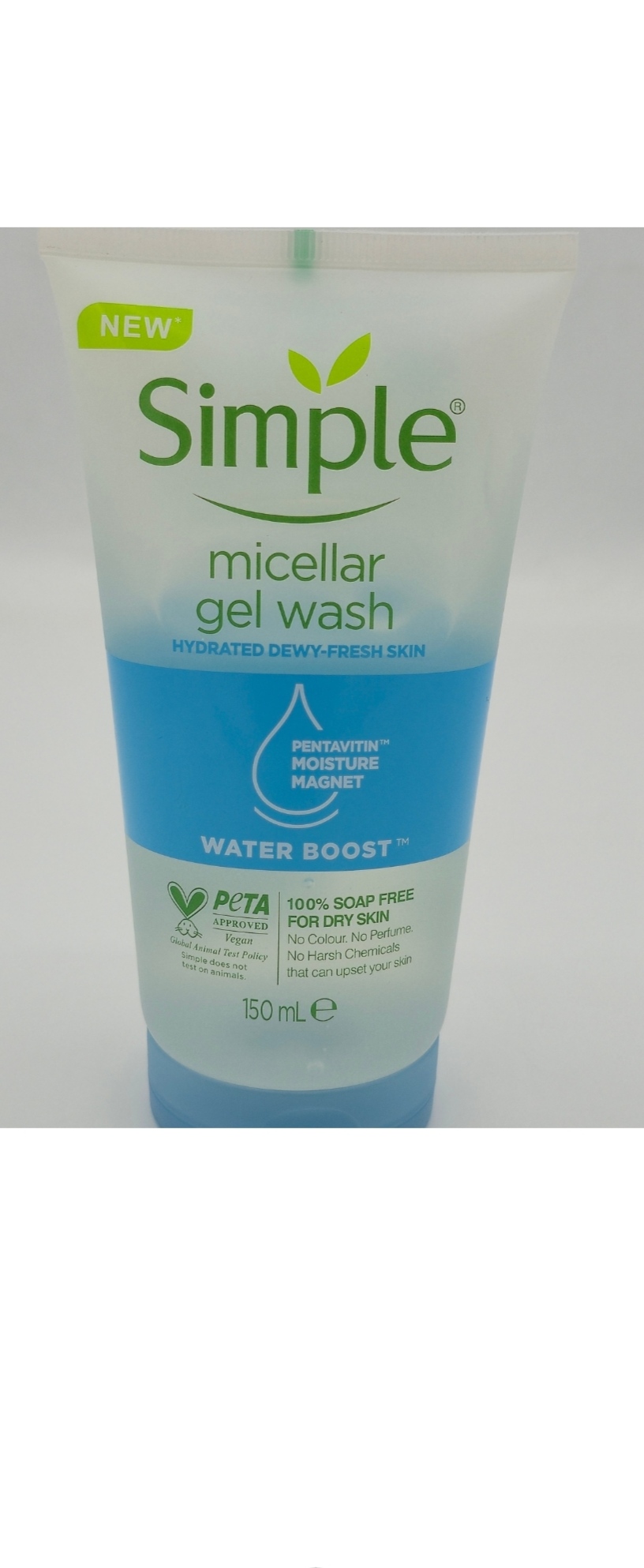 ژل شستشوی صورت میسلار Water Boost حجم ۱۵۰ میلی‌لیتر مناسب پوست خشک