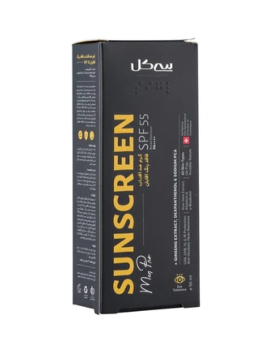 کرم ضد آفتاب آقایان سی گل با SPF55 حجم 50 میلی لیتر